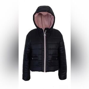 Michael Kors Kids'👧🏻Plush Lined Hooded Puffer Jacket🧥Sz 7/8